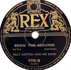 Download Billy Cotton And His Band - Ive Got My Eyes On You Begin The Beguine