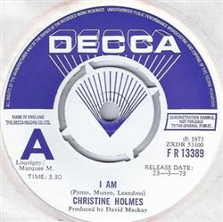 Download Christine Holmes - I Am