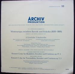 Download François Couperin Sébastien De Brossard JacquesChristophe Naudot JeanMarie Leclair - 4 Geistliche Vokalwerke Konzert G dur Für Blockflöte Streicher Und Continuo Op17 Nr5 Konzert C dur Für Traversflöte Streicher Und Continuo Op 7 Nr3