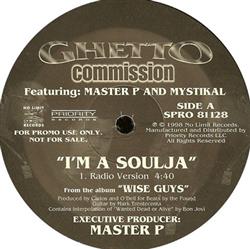 Download Ghetto Commission Featuring Master P And Mystikal - Im A Soulja