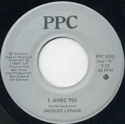 Download Jacques Lepage - Avec Toi