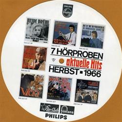 Download Various - 7 Hörproben Aktuelle Hits Herbst 1966