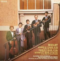 Download Mozart, Hansjörg Schellenberger, Philharmonia Quartet Berlin - Quartet in F Major KV370 Adagio in C Major KV580a Quintet in C Minor KV406 516b