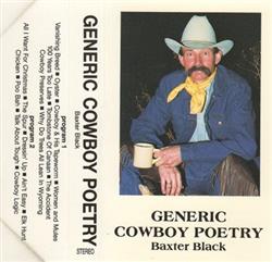 Download Baxter Black - Generic Cowboy Poetry