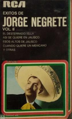 Download Jorge Negrete - Exitos De Jorge Negrete Vol II