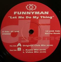 Download Funnyman - Let Me Do My Thing