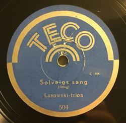 Download LasowskiTrio, Unknown Artist - Solveigs Sang Menuett