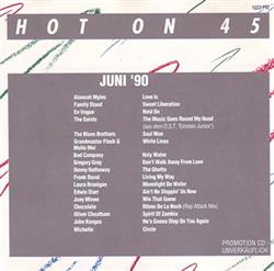 Download Various - Hot On 45 Juni 90