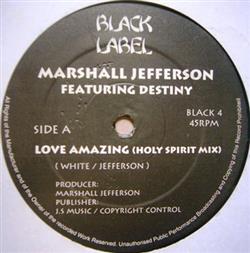 Download Marshall Jefferson Featuring Destiny - Love Amazing