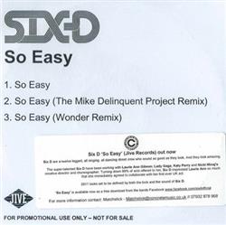 Download Six D - So Easy