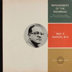 Download Max S Sadove, MD - Management Of The Insomniac