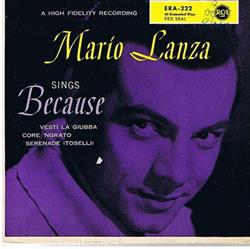 Download Mario Lanza - Mario Lanza Sings Because