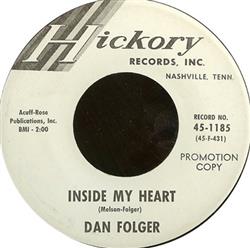 Download Dan Folger - Inside My Heart There Came A Tear