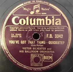 Download Victor Silvester And His Ballroom Orchestra - Youve Got That Thing Close Your Eyes