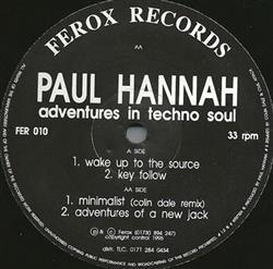 Download Paul Hannah - Adventures In Techno Soul