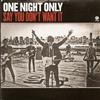 lataa albumi One Night Only - Say You Dont Want It