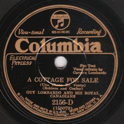 Download Guy Lombardo And His Royal Canadians - A Cottage For Sale Without You Emaline