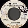 ladda ner album John Guess - Jenny Please Dont Sing That Song