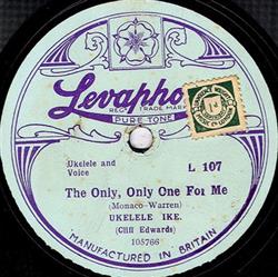 Download Ukulele Ike, (Cliff Edwards) - The Only Only One For Me Who Takes Care Of The Caretakers Daughter