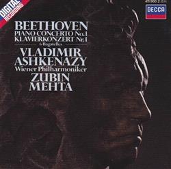 Download Beethoven Vladimir Ashkenazy, Wiener Philharmoniker, Zubin Mehta - Piano Concertos No1 6 Bagatelles