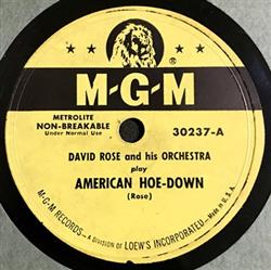 Download David Rose & His Orchestra - American Hoe Down Time And Time Again