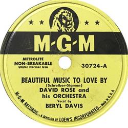 Download David Rose & His Orchestra - Beautiful Music To Love By Suddenly