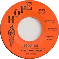 Download Syng McGowan - Peggy Did Thats What I Want