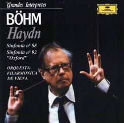 Download Haydn Böhm, Orquesta Filarmónica De Viena - Sinfonía N88 Sinfonia N92 Oxford