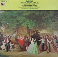 Download Dvořák The London Philharmonic Orchestra Itzhak Perlman Daniel Barenboim - Violinkonzert A moll Romance F moll