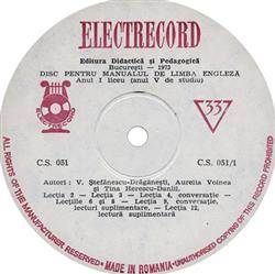 Download V ȘtefănescuDrăgănești, Aurelia Voinea și Tina HerescuDaniil - Disc Pentru Manualul De Limba Engleză Anul I Liceu Anul V De Studiu