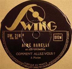 Download Aimé Barelli Et Son Orchestre - Comment Allez Vous Trompette Plaintive