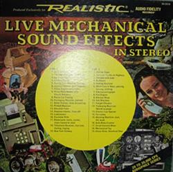 Download No Artist - Live Mechanical Sound Effects In Stereo