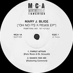 Download Mary J Blige - Oh No Its A Remix EP