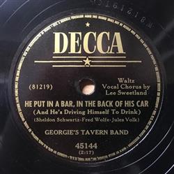 Download Georgie's Tavern Band - He Put In A Bar In The Back Of His Car I Love To Play The Glockenspiel