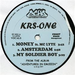 Download KRSOne - Money Amsterdam My Soldier Boy