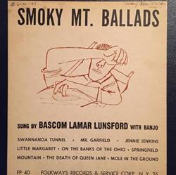 Download Bascom Lamar Lunsford - Smoky Mountain Ballads