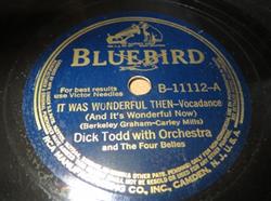 Download Dick Todd - It Was Wonderful Then Rushin Around On Rush Street